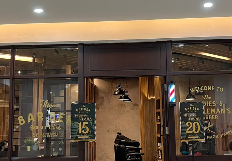  Barber Suite ID Buka Gerai di Duta Mall Banjarmasin